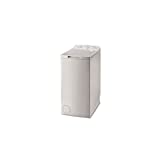 Lave llinge à chargement par le dessus INDESIT BTWA61253FR - Lave-linge top 6Kg - largeur 40 cm - blanc - Essorage 1200 tr/min - 5 programmes rapides - Tambour inox 42 litres