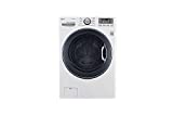 Lave linge Hublot Lg F51K24WH - Lave linge Frontal - Pose libre - capacité : 15 Kg - Vitesse d'essorage maxi 1100 tr/min - Moteur à induction - Classe A++