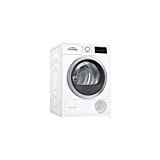 Bosch Serie 6 WTW87499FF sèche-linge Autonome Charge avant Blanc 9 kg A - Sèche-linge Pompe à chaleur, Blanc, Panier à laine, kit tuyau de vidange fourni