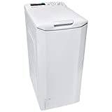 Lave linge Top Candy CSTG384D47 - Lave linge - Pose libre - capacité : 8 Kg - Vitesse d'essorage maxi 1400 tr/min - Classe A+++