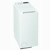 Lave linge Top 6 Kg Whirlpool TDLR60210 - Lave linge Chargement par le dessus - Essorage 1200 tr/min - Départ différé - Affichage temps restant - 76 dB - Pose libre - Classe énergétique A+++