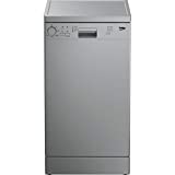 Beko DFS05011S Autonome 10places A+ lave-vaisselle - Lave-vaisselles (Autonome, Argent, Compact (45 cm), Argent, boutons, Rotatif, Statique)