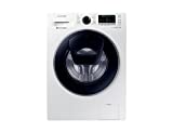 Lave linge Hublot Samsung WW80K5410UW - Lave linge Frontal - Pose libre - capacité : 8 Kg - Vitesse d'essorage maxi 1400 tr/min - Moteur à induction - Classe A+++