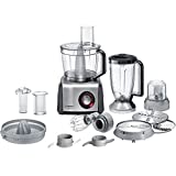 Bosch MultiTalent 8 MC812M844 – Robot de cuisine polyvalent avec plus de 50 fonctions – 1250 W – Grande capacité de 3,9 L – Couleur : Noir