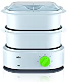 Braun FS3000 Cuiseur Vapeur Electrique Blanc/Vert 33 x 31 x 19,5 cm