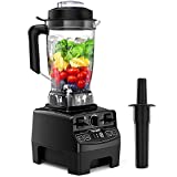 Blender Smoothie 2000W, homgeek Mixeur Smoothie et Milk-shake Multifonction avec 8 Vitesses Réglables, 8 Lames en Acier Inoxydable, 4 Programmes Prédéfinis et 2L Jarre Tritan, 33000 U/Min, sans BPA