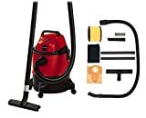 Einhell Aspirateur eaux et poussières TC-VC 1825 (1250 W, Longueur du câble : 2,5 m, 4 roulettes multidirectionnelles, Livré avec Accessoires)