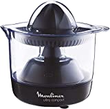 Moulinex PC120870 Presse Agrumes Électrique Ultra Compact 25W Jus Orange Citron Pamplemousse Capacité 0,45L Noir