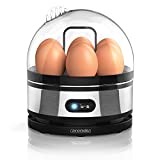 Arendo 6814161 Cuiseur à œufs en acier inoxydable avec fonction maintien au chaud 2