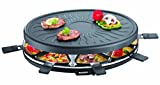 SEVERIN Gril Raclette, 1 100 W env., Inclus : 8 Poêlons, RG 2681