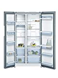 Bosch KAN92VI35 frigo américain - frigos américains (Autonome, Chrome, Acier inoxydable, LED, LED, Chrome, Acier inoxydable, Verre)