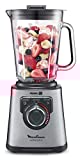 Moulinex Perfect Mix + Blender haute vitesse, 1200 W, Bol verre 2L, 3 programmes automatiques, Smoothie, Glace pilée, Nettoyage automatique LM811D10