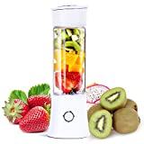 Power Of Nature Mini Blender, Portable Smoothie Blender avec 480ml pour Sport et Voyage, Sans BPA, Smoothie Mixeur 6 Lames en Acier Inoxydable, pour Préparer des Smoothies, Jus de Fruits et Légumes